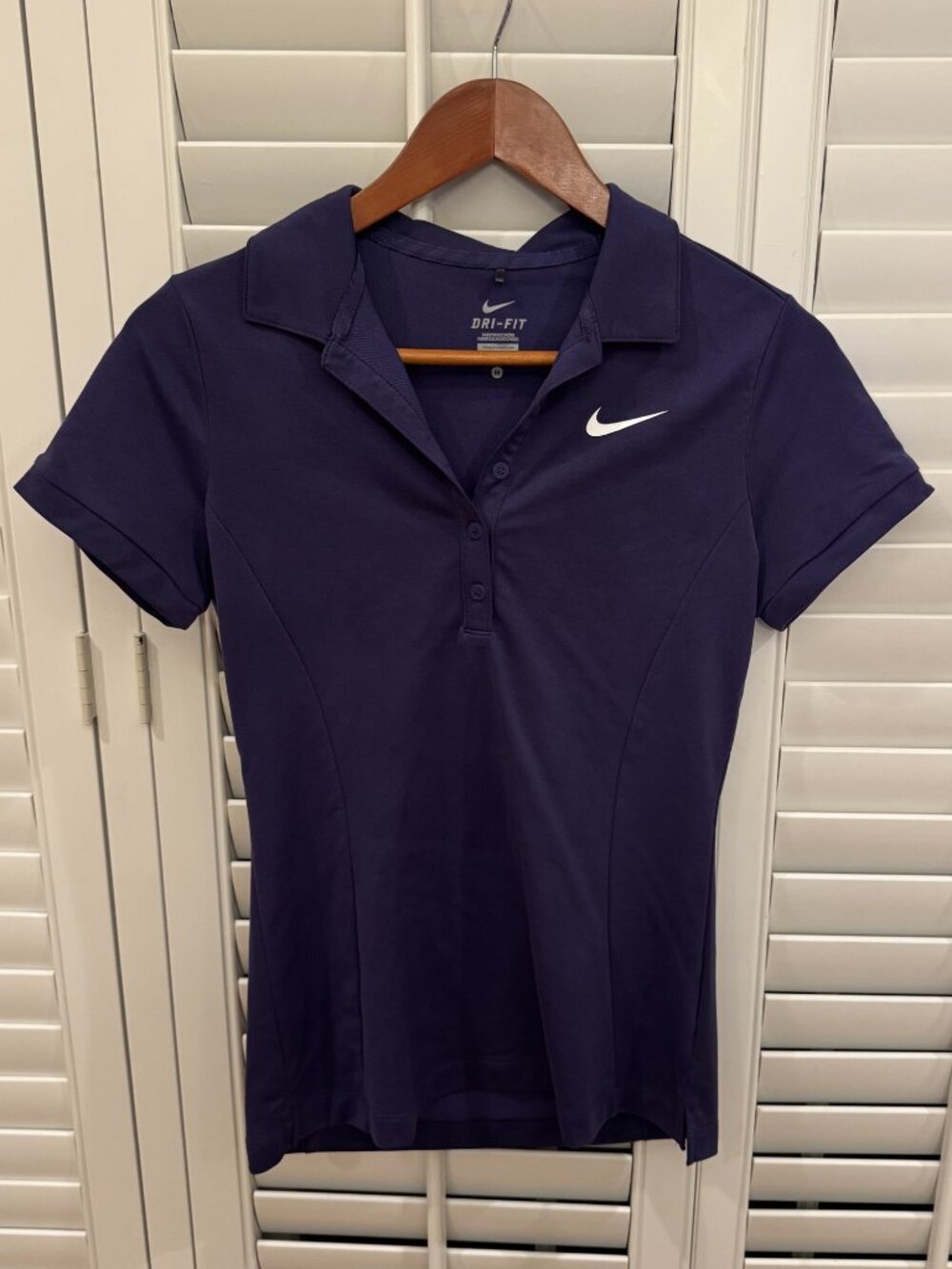 Nike Women's Dri-Fit Polo - Purple Size M